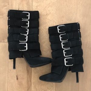 Giuseppe Zanotti Balmain Buckle Boots